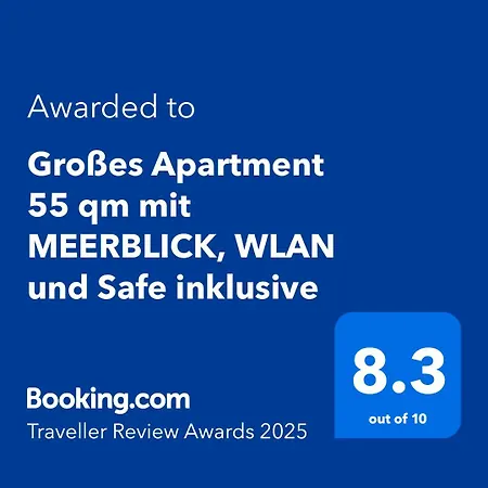 Grosses 55 Qm Mit Meerblick, Wlan Und Safe Inklusive * Slantschew brjag